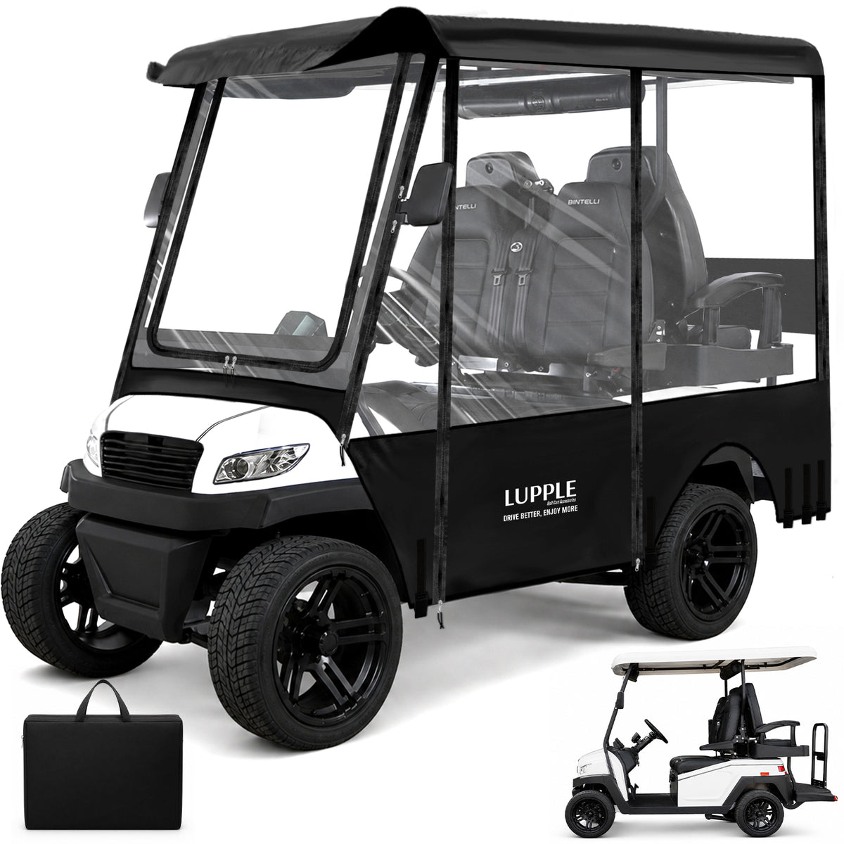 4 Passenger Golf Cart Enclosure for Bintelli Beyond