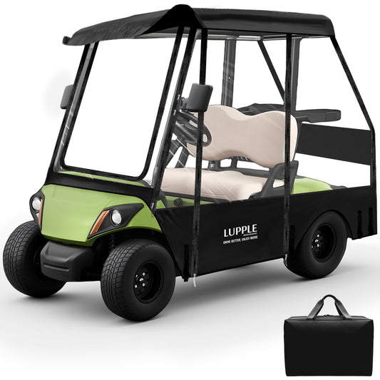 2 Passenger Golf Cart Enclosure Fit for Yamaha G29 & Drive2