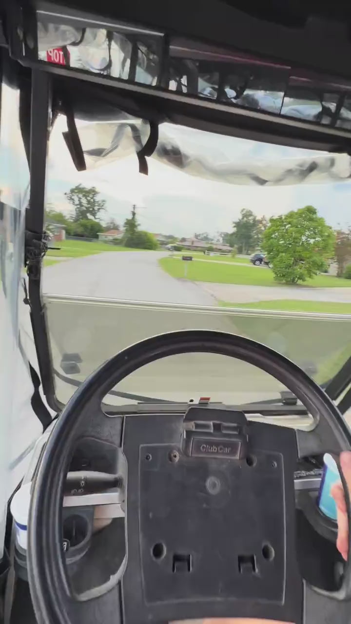 Video by @notsoswifttaylors featuring a Club Car DS 2+2 golf cart