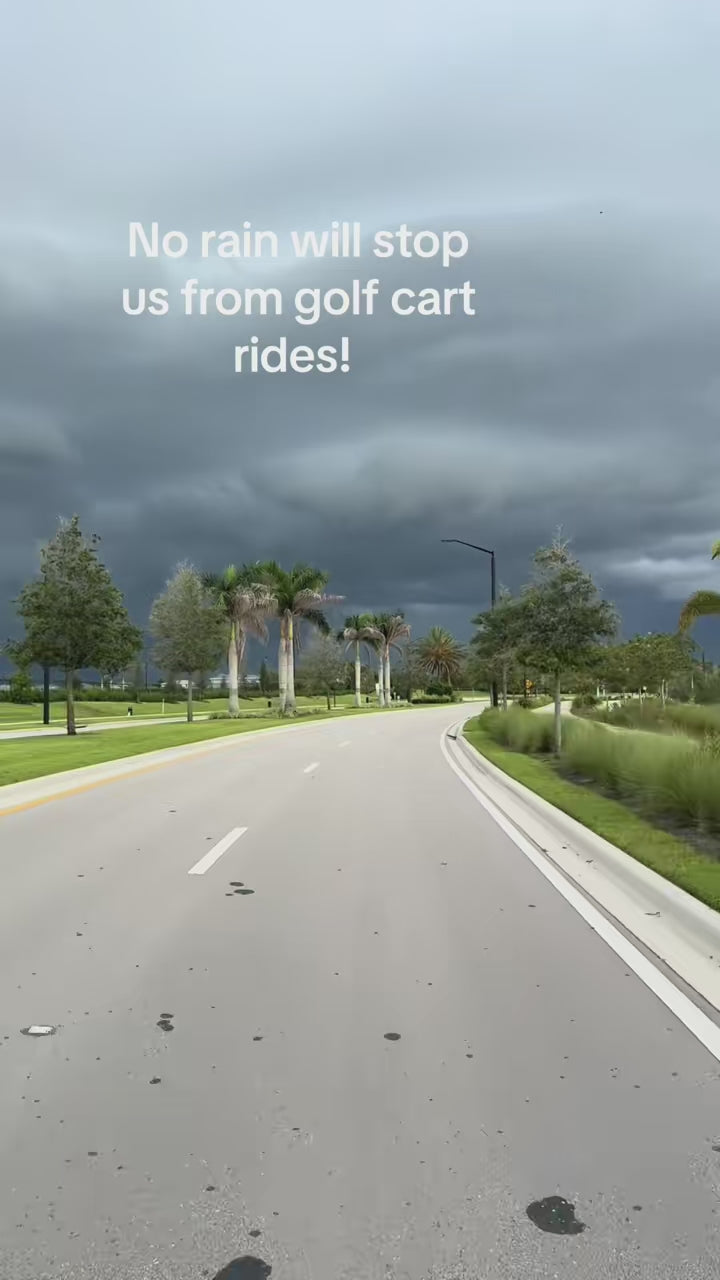 Video by @flbeachgirly featuring an Evolution 2+2 golf cart enclosure